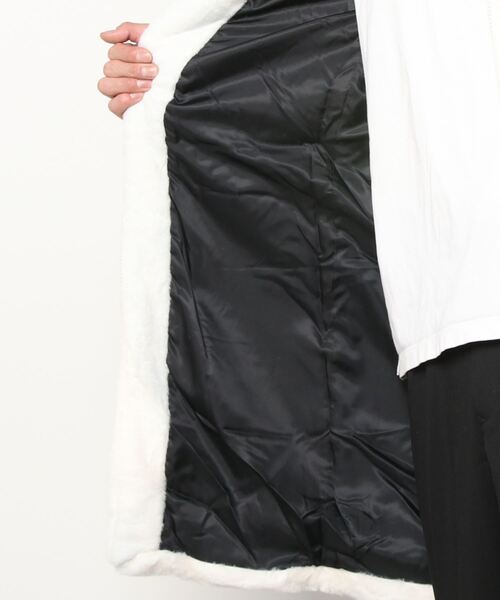 CULLNI 19AW エコファー　ブルゾン　コート　ブラック　サイズ1 CULLNI 19AW エコファー ブルゾン コート ブラック サイズ1 メンズ