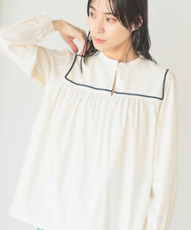 B:MING by BEAMS | B:MING by BEAMS / オーガニック ヨーク切替 ブラウス 22SS(シャツ/ブラウス)