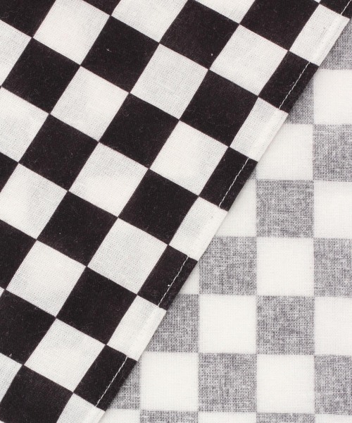 BAYFLOW（ベイフロー）の「【LOOSEMAN×BAYFLOW】バンダナハンカチ（バンダナ/スカーフ・レディース・ブラック/ライトブルー・0）」の6枚目の写真