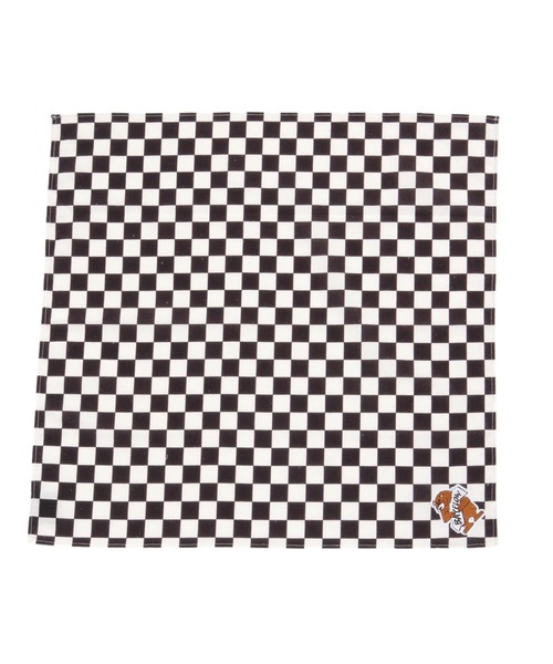 BAYFLOW（ベイフロー）の「【LOOSEMAN×BAYFLOW】バンダナハンカチ（バンダナ/スカーフ・レディース・ブラック/ライトブルー・0）」の3枚目の写真