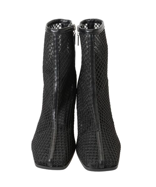 GYDA（ジェイダ）の「スクエアメッシュ ショートブーツ（ブーツ・レディース・オフホワイト/ブラック・SMALL/MEDIUM/LARGE）」の12枚目の写真