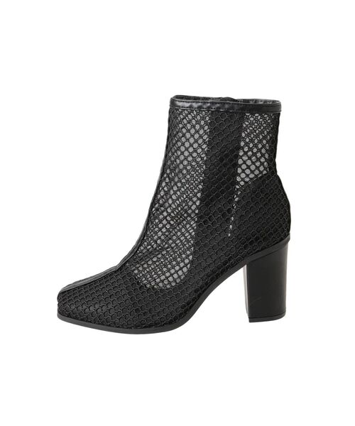 GYDA（ジェイダ）の「スクエアメッシュ ショートブーツ（ブーツ・レディース・オフホワイト/ブラック・SMALL/MEDIUM/LARGE）」の13枚目の写真