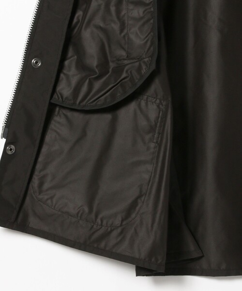 Barbour（バブアー）の「Barbour × BEAMS F / 別注 BEDALE SL シェイプメモリー ジャケット（ブルゾン・メンズ・セージグリーン/ブラック・40/38/34/36/42）」の3枚目の写真