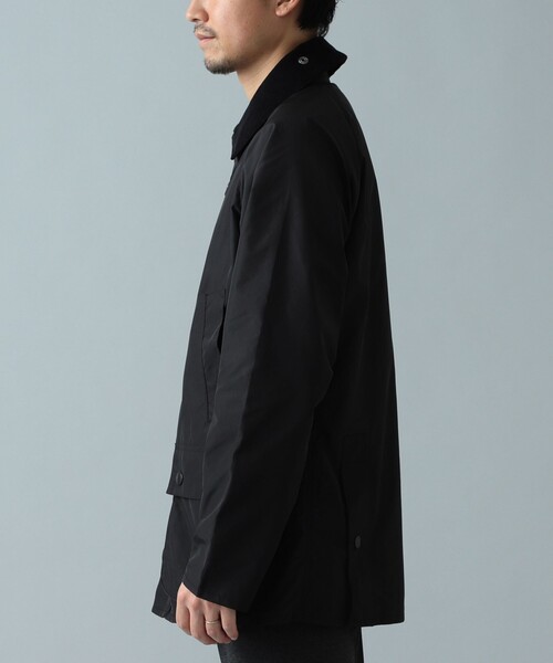 Barbour（バブアー）の「Barbour × BEAMS F / 別注 BEDALE SL シェイプメモリー ジャケット（ブルゾン・メンズ・セージグリーン/ブラック・40/38/34/36/42）」の6枚目の写真