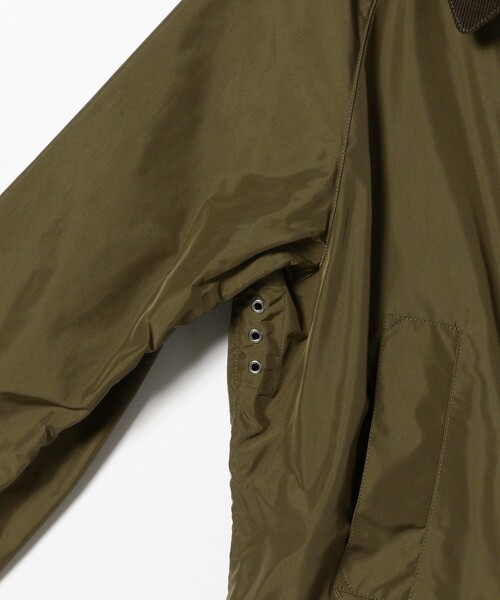 Barbour（バブアー）の「Barbour × BEAMS F / 別注 BEDALE SL シェイプメモリー ジャケット（ブルゾン・メンズ・セージグリーン/ブラック・40/38/34/36/42）」の15枚目の写真