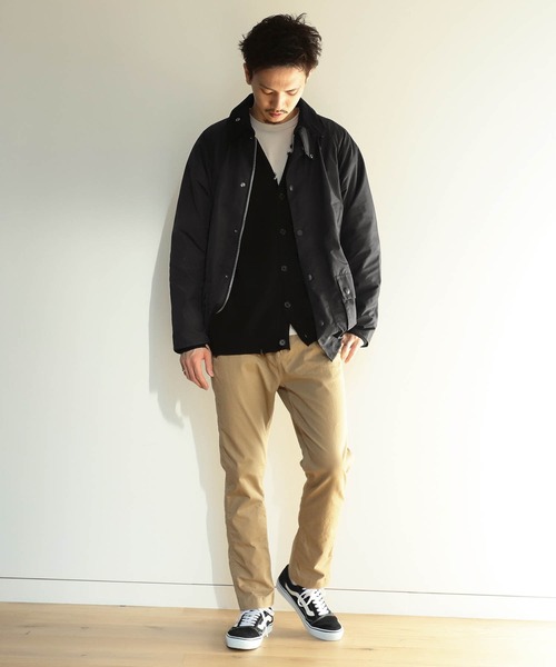 Barbour（バブアー）の「Barbour × BEAMS F / 別注 BEDALE SL シェイプメモリー ジャケット（ブルゾン・メンズ・セージグリーン/ブラック・40/38/34/36/42）」の18枚目の写真