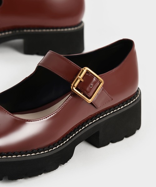 CHARLES & KEITH(チャールズ & キース)の「メタリックバックル メリージェーンシューズ / Metallic Buckle Mary Jane Shoes(パンプス・レディース・ブラック/オフホワイト/ライトブラウン/マルチ・22.5cm/23cm/23.5cm/24.5cm/25cm/25.5cm)」の22枚目の写真