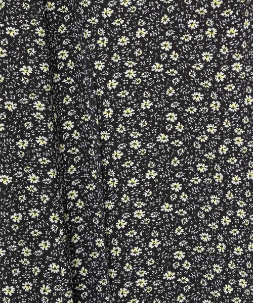 mysty woman（ミスティウーマン）の「ワンピース風のセットアップコーデも　ソフト花柄マーメイドスカート 266549（スカート・レディース・ブラック/イエロー/ライトベージュ・FREE）」の17枚目の写真