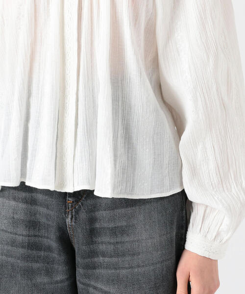 ISABEL MARANT ETOILE コットンレーヨン フレアブラウス ISABEL MARANT（イザベルマラン）の「ISABEL MARANT ETOILE
