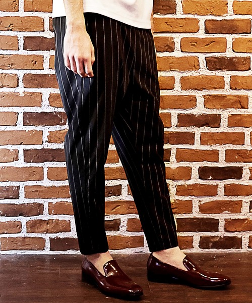 RATTLE TRAP（ラトルトラップ）の「ストライプイージーパンツ（その他パンツ・メンズ・ブラック/トップグレー・S/M/L）」の2枚目の写真