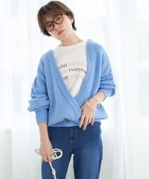 earth music&ecology | 袖ケーブルカーディガン＊(カーディガン/ボレロ)