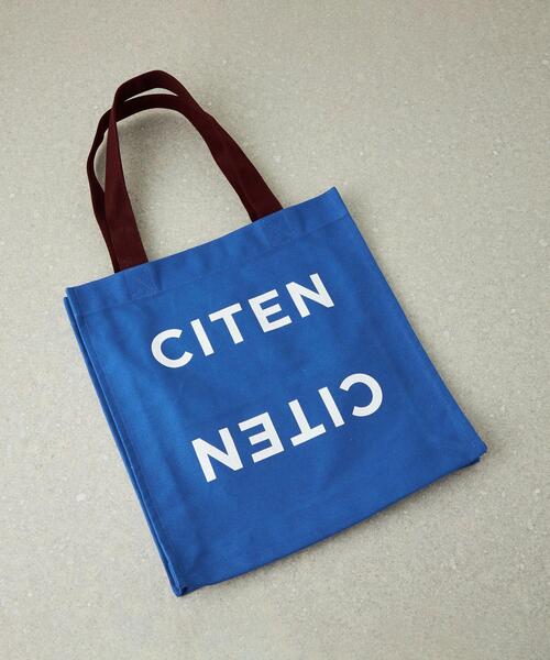 CITEN（シテン）の「＜CITEN＞ロゴ ステートメント プリントバッグ（トートバッグ・レディース・ホワイト/ライトグレー/ピンク/ケリー/その他1/ロイヤルブルー/ライム/ライトピンク/マスタード/グレー/シャーベット/コバルトブルー/その他2/オレンジ・FREE）」の7枚目の写真