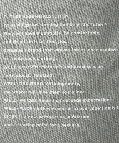 CITEN（シテン）の「＜CITEN（シテン）＞ロゴ ステートメント プリントバッグ（トートバッグ・レディース・ホワイト/ライトグレー/ピンク/ケリー・FREE）」の13枚目の写真
