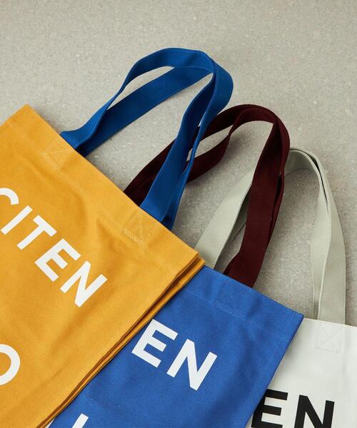 CITEN（シテン）の「＜CITEN（シテン）＞ロゴ ステートメント プリントバッグ（トートバッグ・レディース・ホワイト/ライトグレー/ピンク/ケリー・FREE）」の20枚目の写真