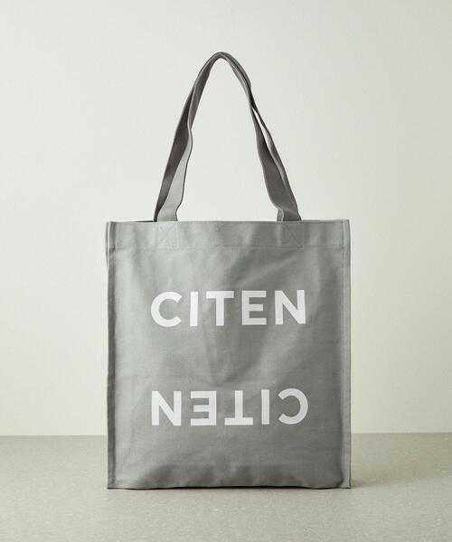 CITEN（シテン）の「＜CITEN（シテン）＞ロゴ ステートメント プリントバッグ（トートバッグ・レディース・ホワイト/ライトグレー/ピンク/ケリー・FREE）」の15枚目の写真