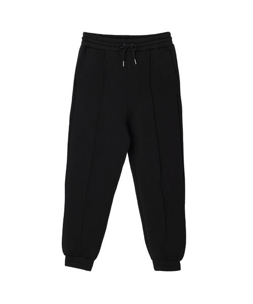 koe(コエ)の「【AVVENENTE】ボンディングスウェットパンツ*(スウェットパンツ・レディース・ブラック/オフホワイト・M)」の15枚目の写真