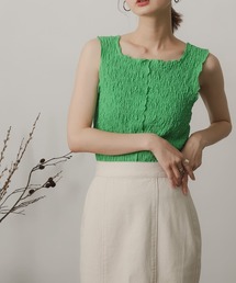 SENSE OF PLACE by URBAN RESEARCH（センスオブプレイスバイアーバンリサーチ）の「メロースクエアネックタンクトップ（タンクトップ）」