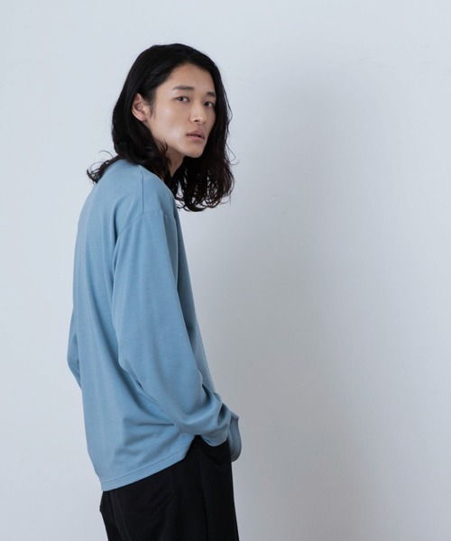 セール】WEGO/ドライクルーネックロンT（Tシャツ/カットソー