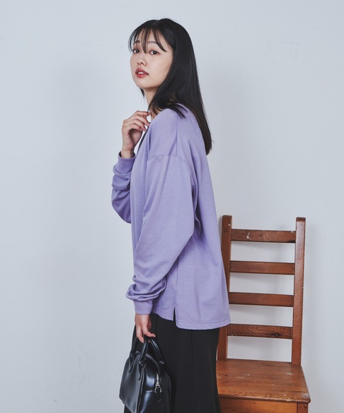 セール】WEGO/ドライクルーネックロンT（Tシャツ/カットソー