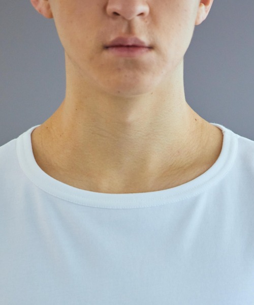 THE STANDARD(ザスタンダード)の「WEGO/ドライクルーネックロンT(Tシャツ/カットソー・メンズ・ライトパープル/ホワイト/ブラック/サックスブルー・SMALL/MEDIUM/LARGE)」の5枚目の写真