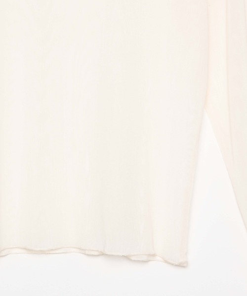 WEGO(ウィゴー)の「WEGO/シアータートルロンT(Tシャツ/カットソー・レディース・オフホワイト/ブラック/その他1/オレンジ・FREE)」の22枚目の写真