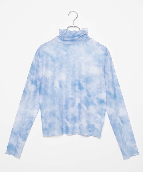 WEGO(ウィゴー)の「WEGO/シアータートルロンT(Tシャツ/カットソー・レディース・オフホワイト/ブラック/その他1/オレンジ・FREE)」の7枚目の写真