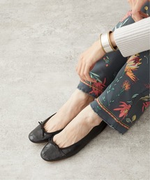 【PORSELLI/ポルセリ】 バレエシューズ(ブラック)◆