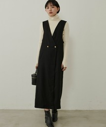 Aunt Marie's（アントマリーズ）の「ダブルロングワンピース / ジャンスカ / サイズ展開有（ワンピース）」