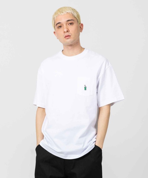 XLARGE（エクストララージ）の「MASTERPIECE S/S POCKET TEE/メンズ　ロゴ　グラフィック　ポケット　Tシャツ（Tシャツ/カットソー・メンズ・ブルー/ブラック/ホワイト・L/M/S/XL）」の5枚目の写真