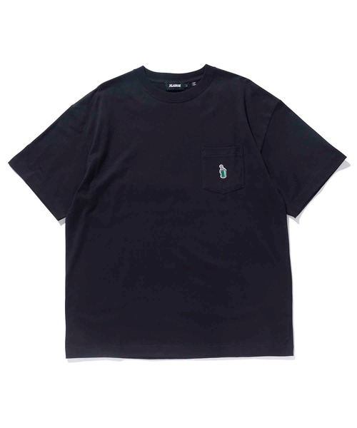 XLARGE（エクストララージ）の「MASTERPIECE S/S POCKET TEE/メンズ　ロゴ　グラフィック　ポケット　Tシャツ（Tシャツ/カットソー・メンズ・ブルー/ブラック/ホワイト・L/M/S/XL）」の14枚目の写真