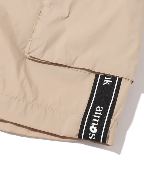 atmos pink（アトモスピンク）の「atmos pink サイドロゴ カーゴミニスカート（スカート・レディース・ベージュ/ブラック・M/S）」の6枚目の写真