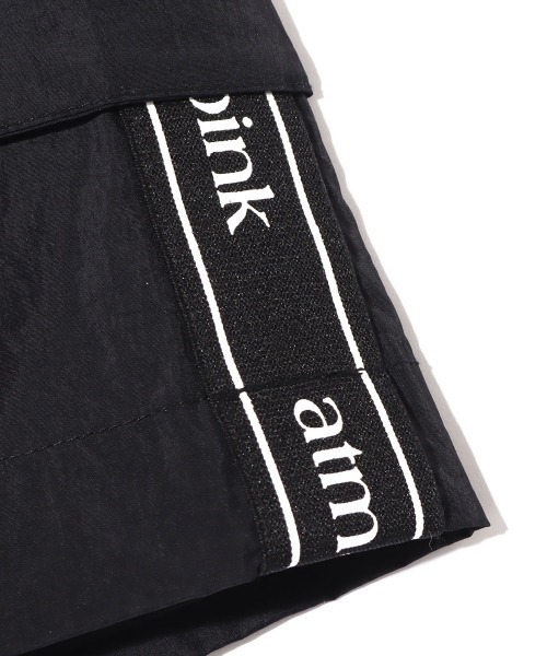 atmos pink（アトモスピンク）の「atmos pink サイドロゴ カーゴミニスカート（スカート・レディース・ベージュ/ブラック・M/S）」の13枚目の写真