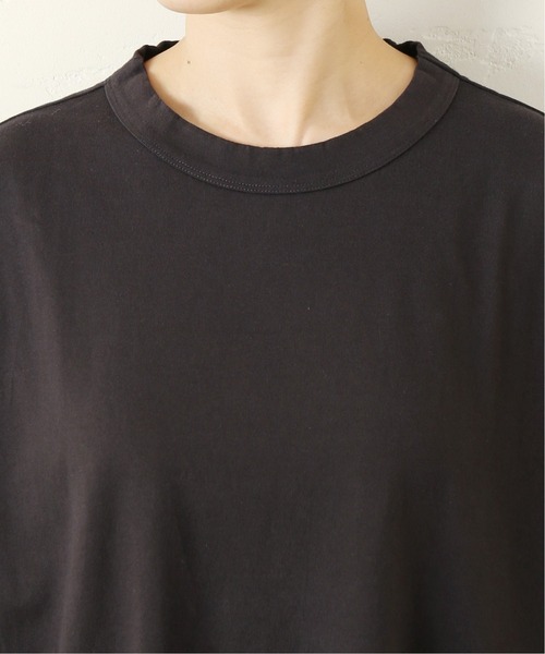 JOURNAL STANDARD LUXE(ジャーナルスタンダード ラックス)の「クラシックテンジク スタンダードクルーネックワンピース(ワンピース・レディース・チャコールグレー/カーキ・SMALL/MEDIUM)」の6枚目の写真