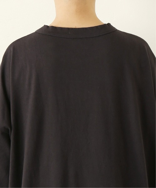 JOURNAL STANDARD LUXE(ジャーナルスタンダード ラックス)の「クラシックテンジク スタンダードクルーネックワンピース(ワンピース・レディース・チャコールグレー/カーキ・SMALL/MEDIUM)」の7枚目の写真