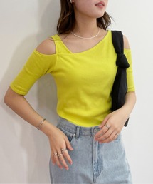EPIMI E'PIMMY | オープンショルダーリブトップス(Tシャツ/カットソー)