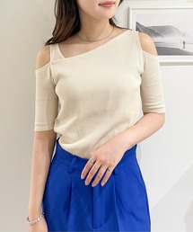 EPIMI E'PIMMY | オープンショルダーリブトップス(Tシャツ/カットソー)