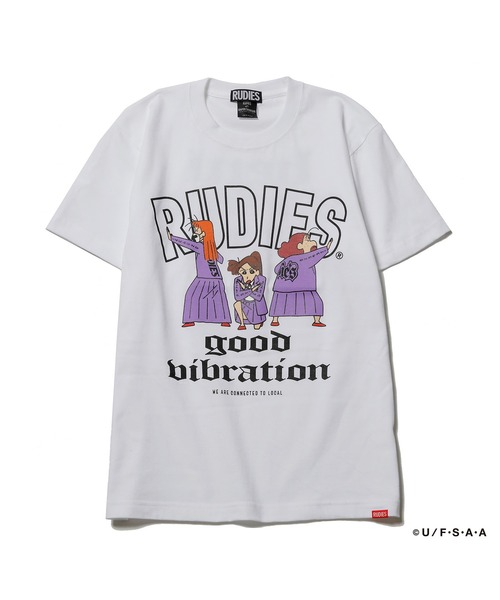 RUDIE'S（ルーディーズ）の「RUDIE'S x CRAYON SHINCHAN BENISASORITAI TEE / ルーディーズ × クレヨンしんちゃん 紅さそり隊 T（Tシャツ/カットソー・メンズ・ホワイト/ブラック・M/S/XXL/XL/L）」の13枚目の写真