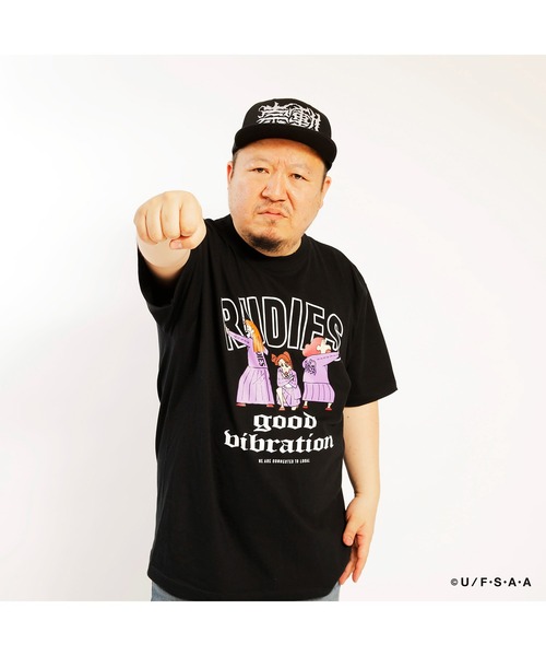RUDIE'S x CRAYON SHINCHAN BENISASORITAI TEE / ルーディーズ