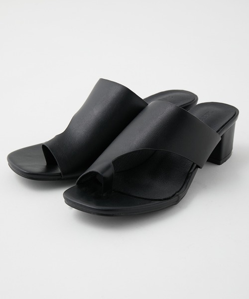 y/m by misato（イムバイミサト）の「トングカバーサンダル（サンダル・レディース・ブラウン/ブラック・LARGE/SMALL/MEDIUM）」の17枚目の写真