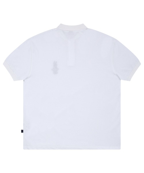 87mm(87mm)の「【87MM / Mmlg】MELGE PIQUE SHIRT / パルチムエムエム Mmlg ラビット ワンポイントロゴ ポロシャツ(ポロシャツ・レディース・ホワイト/ネイビー・SMALL/MEDIUM/LARGE)」の7枚目の写真
