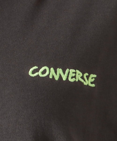 CONVERSE（コンバース）の「CONVERSE コンバース フェイクレイヤード半袖Tシャツ（Tシャツ/カットソー・レディース・サックスブルー/ピンク/オートミール/チャコール・M/L）」の20枚目の写真