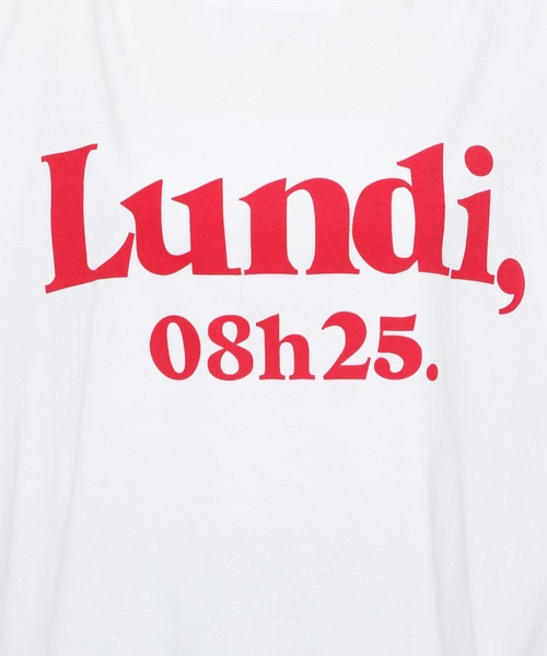 ichi（イチ）の「【ichi(イチ)】ウィークリーTシャツ（Tシャツ/カットソー・レディース・ホワイト/ピンク/チャコール・FREE）」の11枚目の写真