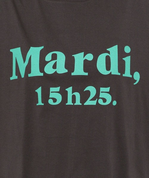 ichi（イチ）の「【ichi(イチ)】ウィークリーTシャツ（Tシャツ/カットソー・レディース・ホワイト/ピンク/チャコール・FREE）」の13枚目の写真