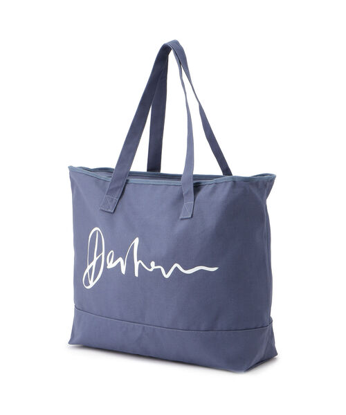 DENHAM(デンハム)の「DENHAM/デンハム/SIGNATURE TOTE TC(トートバッグ・メンズ・インディゴブルー・FREE)」の2枚目の写真