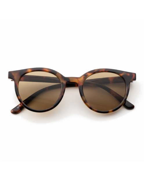 Casselini（キャセリーニ）の「Casselini(キャセリーニ)ボストンフレームサングラス（サングラス・レディース・ベージュ/ブラウン/クリア・FREE）」の2枚目の写真