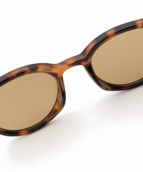 Casselini（キャセリーニ）の「Casselini(キャセリーニ)ボストンフレームサングラス（サングラス・レディース・ベージュ/ブラウン/クリア・FREE）」の4枚目の写真