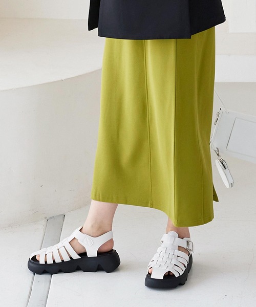 KOBE LETTUCE（コウベレタス）の「2タイプグルカスポサン（サンダル・レディース・ホワイト/ブラック/ホワイト系/ブラック系・S/M/L/LL）」の17枚目の写真