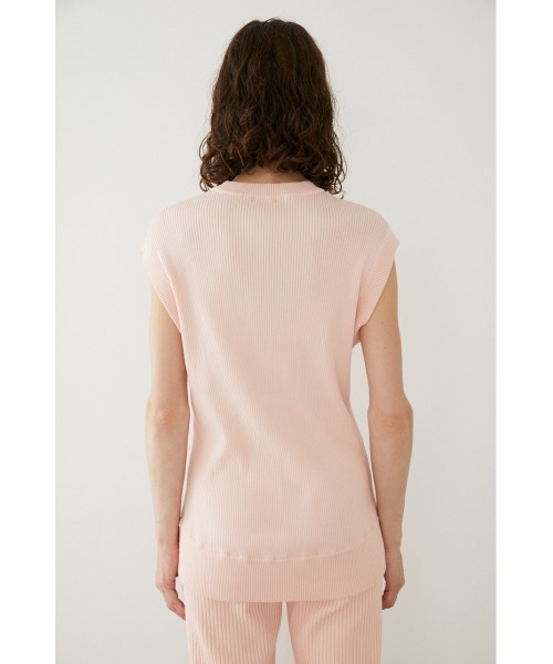SLY（スライ）の「Sly Skin OVERSIZE KNIT TOPS オーバーサイズ ニットトップス（ルームウェア/パジャマ・レディース・ピンク/グレー・FREE）」の12枚目の写真