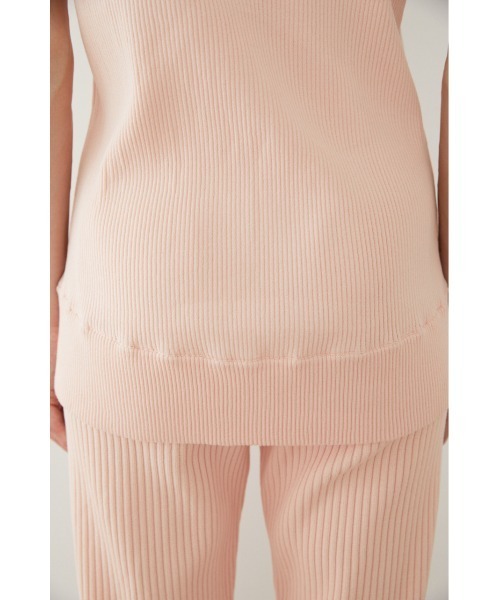 SLY（スライ）の「Sly Skin OVERSIZE KNIT TOPS オーバーサイズ ニットトップス（ルームウェア/パジャマ・レディース・ピンク/グレー・FREE）」の15枚目の写真