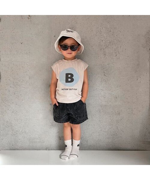 BREEZE(ブリーズ)の「パッチポケットビーチパンツ 4分丈(その他パンツ・キッズ・ブラック/カーキ/オレンジ/インディゴブルー・130/140/100/110/120/80/90)」の7枚目の写真